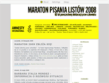 Tablet Screenshot of maratonamnesty.blox.pl