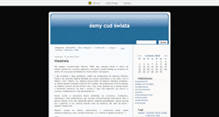 Desktop Screenshot of grafomansko.blox.pl
