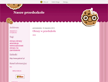 Tablet Screenshot of naszeprzedszkole.blox.pl