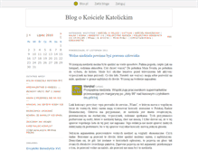 Tablet Screenshot of kosciol.blox.pl