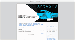 Desktop Screenshot of antygry.blox.pl