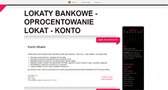 Desktop Screenshot of lokatyporownanie.blox.pl