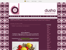 Tablet Screenshot of dusha.blox.pl