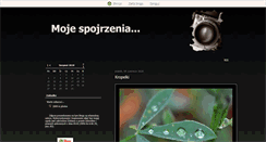 Desktop Screenshot of mojespojrzenia.blox.pl