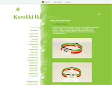 Tablet Screenshot of koralikiiki.blox.pl