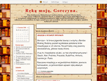 Tablet Screenshot of gorczyn.blox.pl