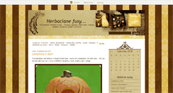 Desktop Screenshot of herbacianefusy.blox.pl