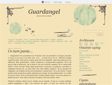Tablet Screenshot of guardangel.blox.pl