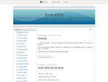Tablet Screenshot of kyciekycie.blox.pl