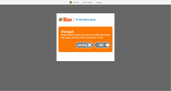 Desktop Screenshot of dziennikwampira.blox.pl