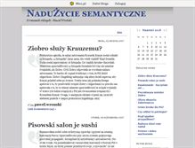 Tablet Screenshot of pawelwronski.blox.pl