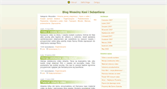 Desktop Screenshot of kasiaisebastian.blox.pl