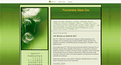 Desktop Screenshot of poznanzoo.blox.pl