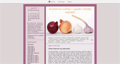 Desktop Screenshot of kuchennewzlotyiupadki.blox.pl
