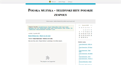 Desktop Screenshot of polskamuzyka.blox.pl