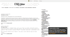 Desktop Screenshot of css.blox.pl