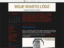Tablet Screenshot of mojalodz.blox.pl