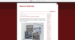 Desktop Screenshot of historiekieleckie.blox.pl