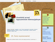 Tablet Screenshot of gimrevise.blox.pl