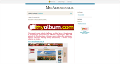 Desktop Screenshot of mojalbum.blox.pl