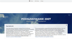 Desktop Screenshot of podsumowanie2007.blox.pl