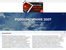 Tablet Screenshot of podsumowanie2007.blox.pl