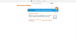 Desktop Screenshot of makao.blox.pl