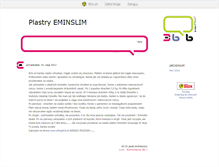 Tablet Screenshot of eminslim.blox.pl