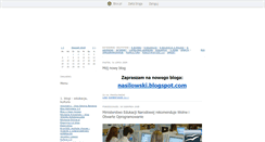 Desktop Screenshot of nasilowski.blox.pl