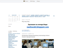 Tablet Screenshot of nasilowski.blox.pl