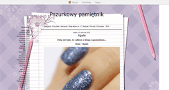 Desktop Screenshot of pazurkowy.blox.pl