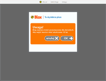Tablet Screenshot of panfubloczek.blox.pl