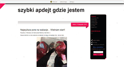 Desktop Screenshot of duzachinka.blox.pl