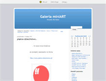 Tablet Screenshot of miniart.blox.pl