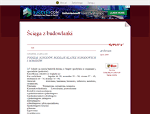 Tablet Screenshot of budowlankaarchitektura.blox.pl