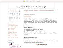 Tablet Screenshot of niespodzianki.blox.pl