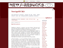 Tablet Screenshot of newagesucks.blox.pl