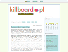 Tablet Screenshot of killboard.blox.pl