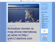Tablet Screenshot of grek11.blox.pl