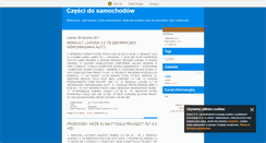 Desktop Screenshot of czescidodamochodow.blox.pl