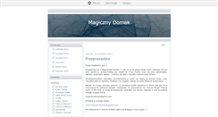Desktop Screenshot of naszmagicznydomek.blox.pl