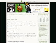 Tablet Screenshot of fotoszkola.blox.pl