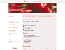 Tablet Screenshot of czerwonapapryka1.blox.pl