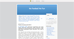 Desktop Screenshot of nofootballnofun.blox.pl