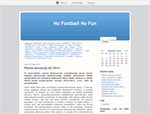 Tablet Screenshot of nofootballnofun.blox.pl