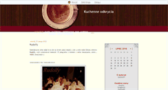 Desktop Screenshot of kuchenneodkrycia.blox.pl