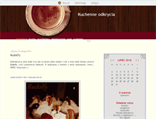 Tablet Screenshot of kuchenneodkrycia.blox.pl