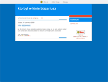 Tablet Screenshot of bizzariuszkinoporno.blox.pl