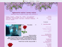 Tablet Screenshot of marcelinahoder.blox.pl