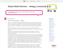 Tablet Screenshot of bialarawska.blox.pl